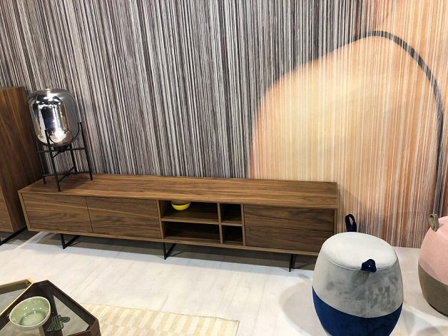ТВ-тумба DUPEN TV-130 walnut фото 4