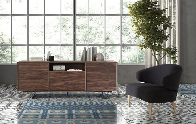 Буфет DUPEN W-131 walnut фото 2