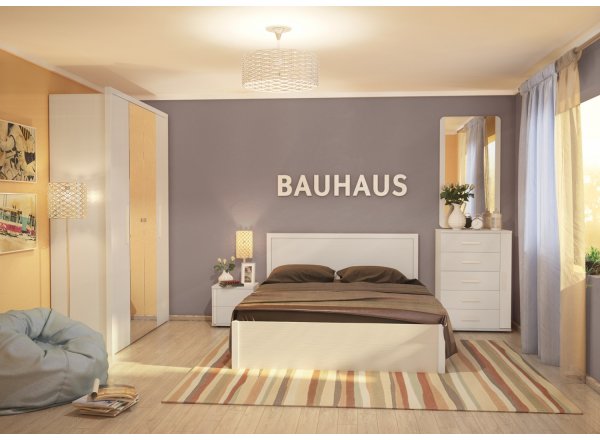 Тумба прикроватная Bauhaus 6, бодега светлый фото 6