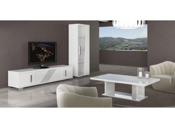 Тумба ТV LISA White Dining Room (четыре двери)