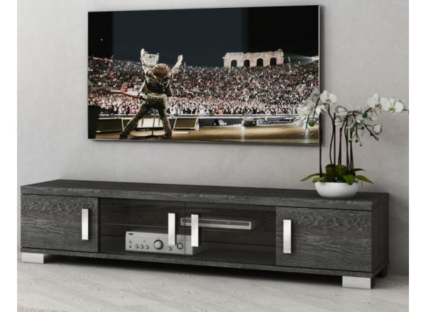 Тумба TV SARAH Grey Birch 4 двери