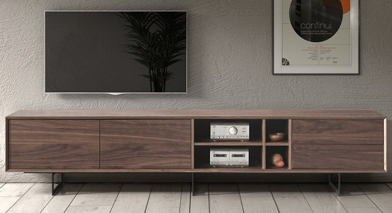 ТВ-тумба DUPEN TV-130 walnut
